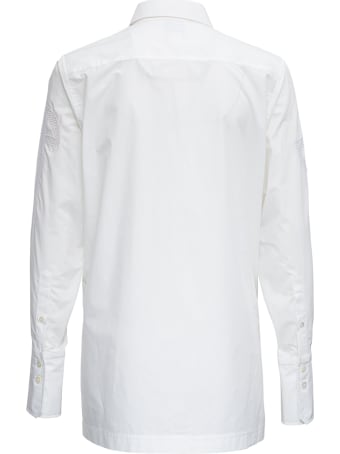 Patou White Cotton Poplin Shirt