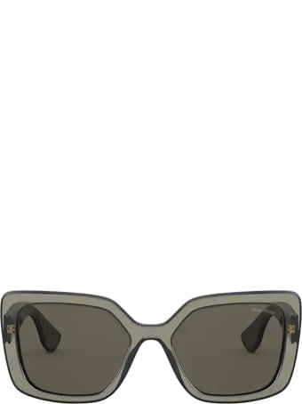 Miu Miu Eyewear Miu Miu Mu 09vs Black Transparent Sunglasses