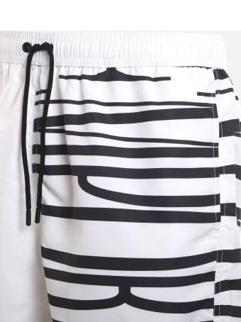 Emporio Armani Swimsuit With Contrasting Print