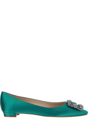 Manolo Blahnik Hangisi Flat Ballerinas