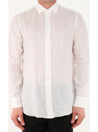 Salvatore Piccolo White Linen Shirt