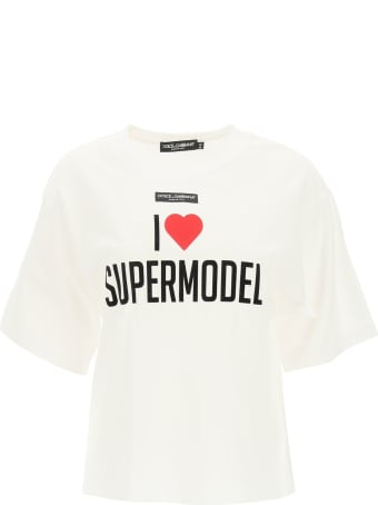 Dolce & Gabbana I Love Supermodel T-shirt