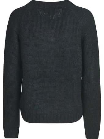 Prada V-neck Woven Sweater