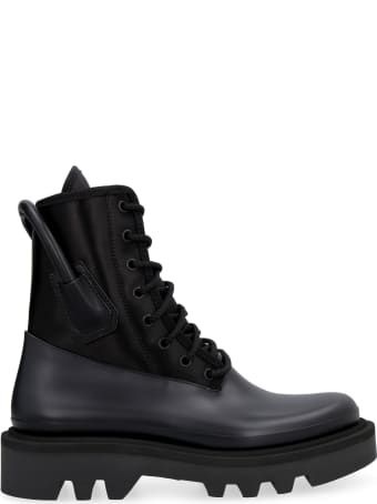 Givenchy Lug-sole Lace-up Boots