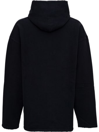 Balenciaga Free Black Jersey Hoodie