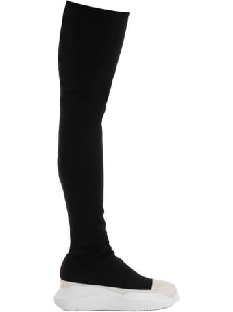 DRKSHDW Abstract Stockings Boots