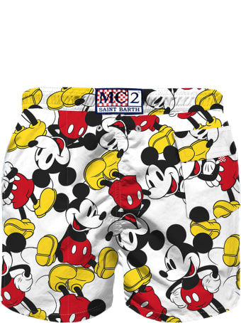 MC2 Saint Barth Mickey Mouse Disney© Boy Swim Trunks