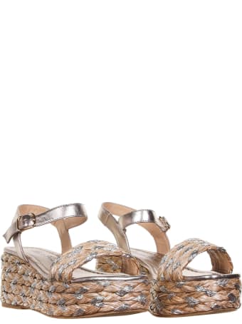 Alma en Pena Multicolored Wedge Sandals
