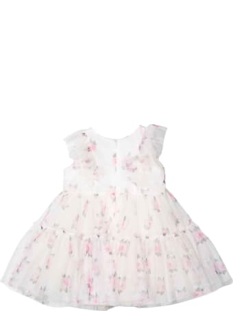 Monnalisa Newborn Floral Dress