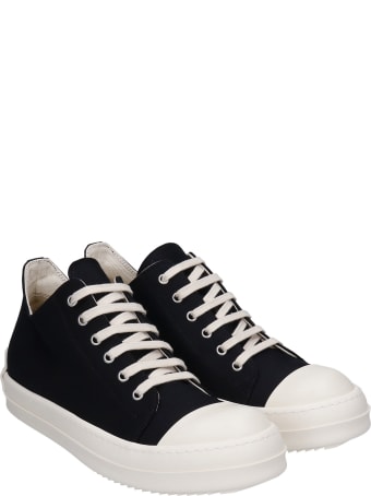 DRKSHDW Sneakers In Black Canvas
