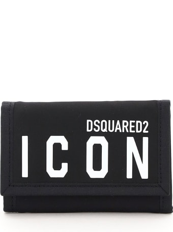 Dsquared2 Be Icon Nylon Wallet