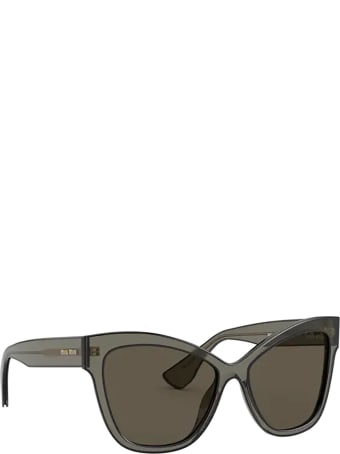 Miu Miu Eyewear Miu Miu Mu 08vs Black Sunglasses