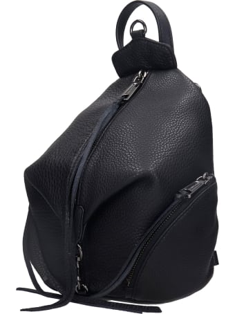 Rebecca Minkoff Julian Backpack In Black Leather