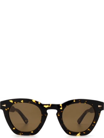 AHLEM Ahlem Montorgueil Yellow Turtle Sunglasses
