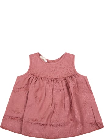 Caffe' d'Orzo Pink ''ada'' Dress For Babygirl