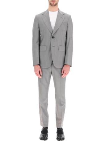 Maison Margiela Dress In Mohair Wool Canvas
