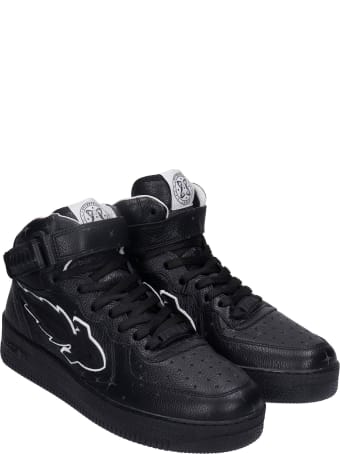 Enterprise Japan Sneakers In Black Leather
