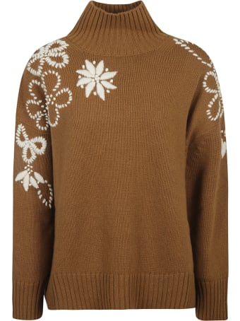 Ermanno Scervino Ribbed Neck Sweater