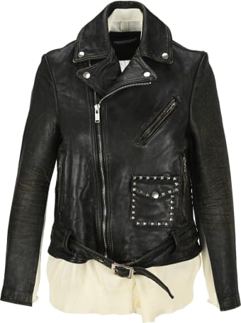 Undercover Jun Takahashi Undercover Stud Leather Jacket