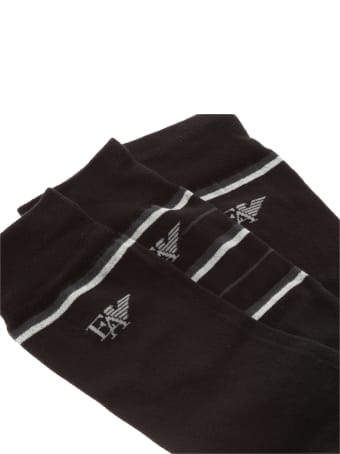Emporio Armani Underwear Eyelike Knee High Socks