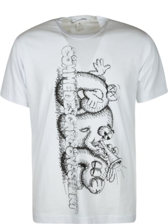 Comme des Garçons Centre Logo Print Regular T-shirt