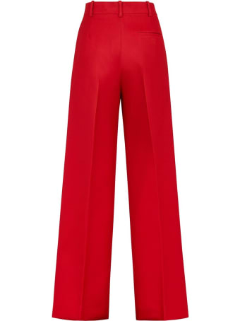 Fendi Fendi Silk And Wool Trousers