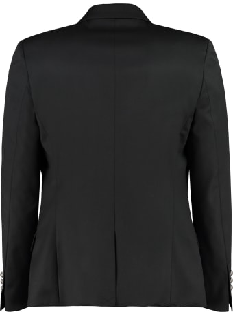 Balmain Double-breasted Wool Jacket
