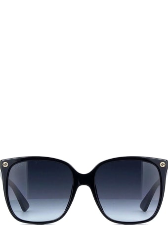 Gucci Gucci Gg0022s Black Sunglasses