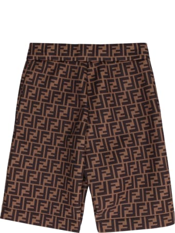 Fendi Ff Motif Shorts