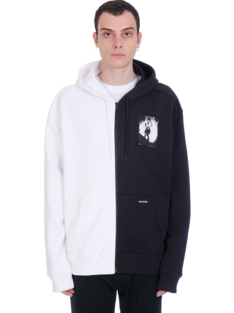 Fred Perry by Raf Simons Sweatshirt In White Cotton