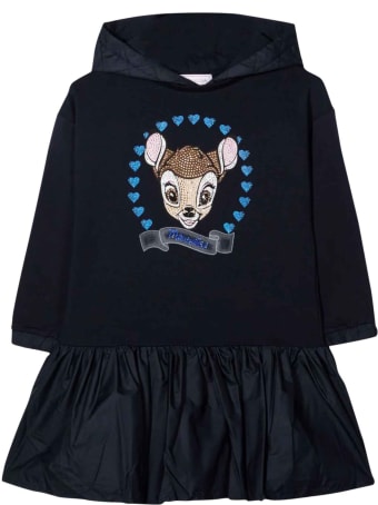 Monnalisa Girl Blue Dress