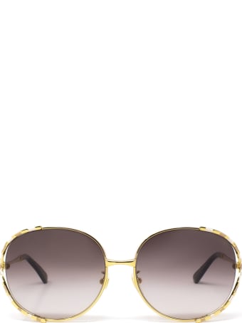 Gucci Gucci Gg0595s Gold Sunglasses