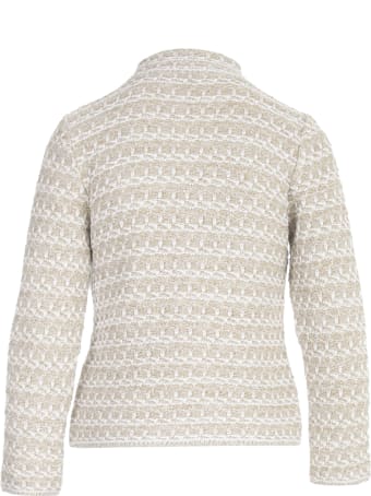 Anneclaire Lurex Guru Neck L/s Jacket