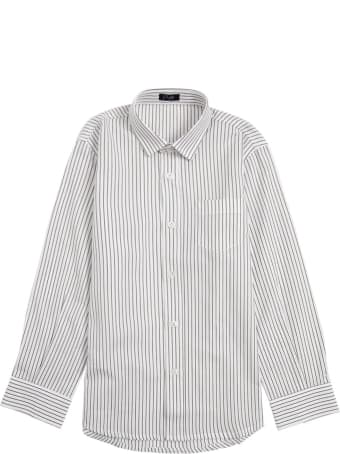 Il Gufo Striped Organic Cotton Shirt