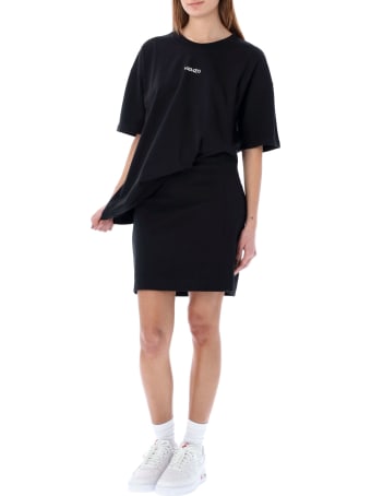 Kenzo Asymetric Tee Dress