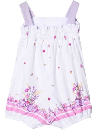 Monnalisa White Short Suit