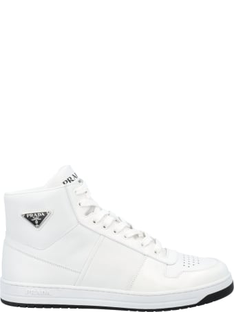 Prada Leather High-top Sneakers