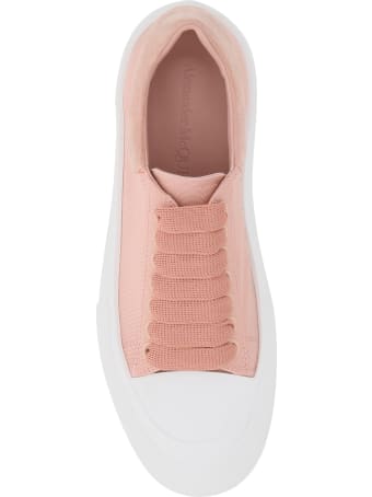 Alexander McQueen Canvas Skate Sneakers