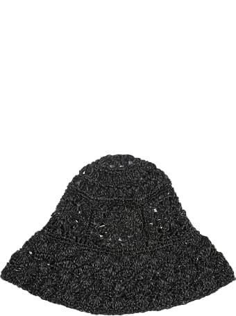Philosophy di Lorenzo Serafini Floral Woven Hat
