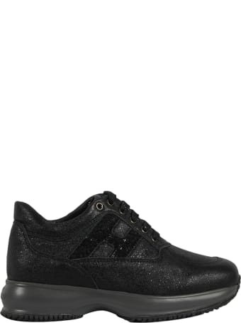 Hogan Leather Laced Shoe