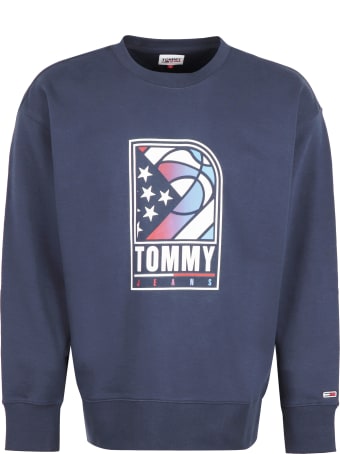 Tommy Jeans Printed Crew-neck Sweatshirt