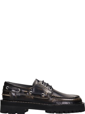 Camper Eki Loafers In Black Leather