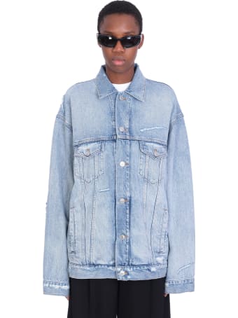Balenciaga Denim In Cyan Denim
