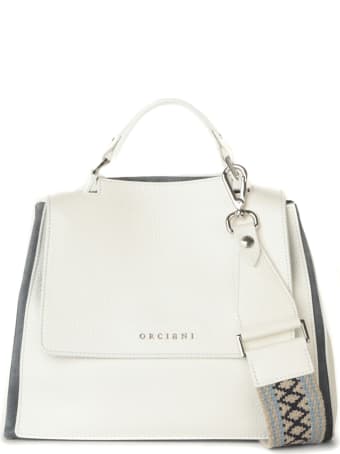 Orciani Sveva Warm Small Leather Handbag