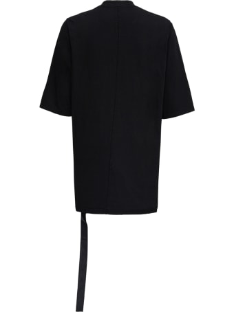 DRKSHDW Black Jumbo Cotton T-shirt With Print