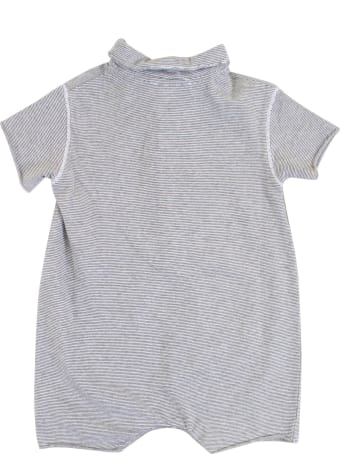 De Cavana Newborn Striped Romper