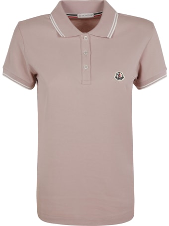Moncler Logo Patched Polo Shirt