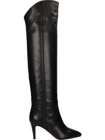 The Seller High Heels Boots In Black Leather