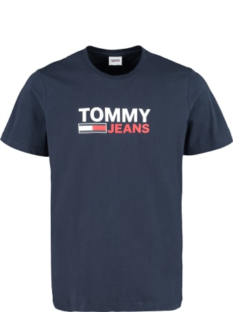 Tommy Jeans Logo Cotton T-shirt
