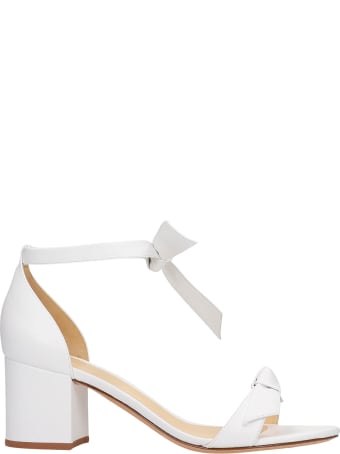 Alexandre Birman Sandals In White Leather